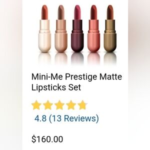 Pedire Paris- Mini Me Prestige Matte Lipsticks Set. Great Christmas Gift!